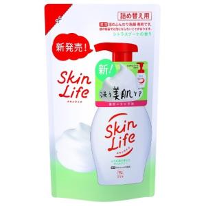 牛乳石鹸 スキンライフ 薬用泡のふんわり洗顔 詰替用 180ml (4901525003247)