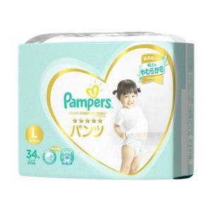パンパース 肌へのいちばん パンツ スーパージャンボ Lサイズ 34枚 1個