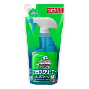 ジョンソン スクラビングバブル ガラスクリーナー　詰替　４００ＭＬ（scrubbingbubble ガラス用クリーナー　詰め替え用）（49016090｜atlife