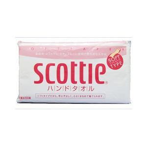 日本製紙クレシア　スコッティ ハンドタオル 100組(200枚)　家庭用・レストラン・オフィスなどに便利で衛生的なお手ふき（4901750377205