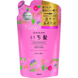 クラシエ いち髪 ふんわりさらさらケア コンディショナー 詰替用 340g 1個｜atlife