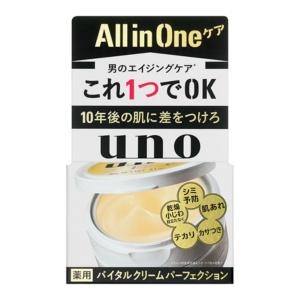 ファイントゥデイ ウーノ uno 薬用 バイタルクリーム パーフェクション 90g 男のエイジングケア 1個｜atlife