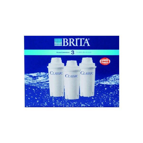 ブリタ（BRITA） ポット型浄水器 クラシック用 交換フィルターカートリッジ(3個セット) BJ-...