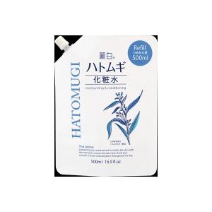 熊野油脂 麗白 ハトムギ 化粧水 詰替用 500ml (4513574025899)