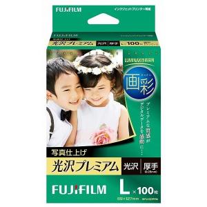 フジフィルム FUJIFILM 画彩 インクジェット紙プレミアムＬ１００枚（4547410090970）｜atlife