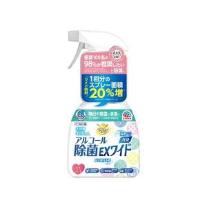 【送料無料】 アース ヘルパータスケ らくハピ アルコール除菌EXワイド 420ml 1個｜atlife