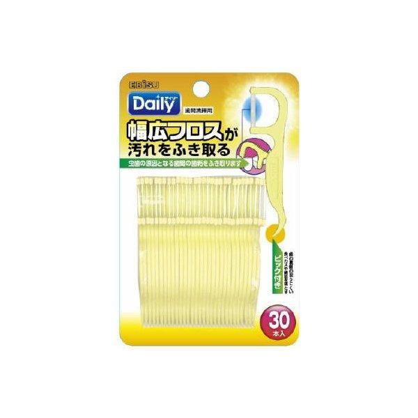 エビス デイリーデンタルフロス 幅広フロス 30本入 （4901221025505）