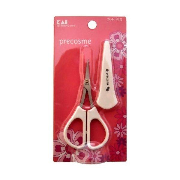 貝印 プリコスメ カットハサミ キャップ付 （HC0932）