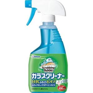 ジョンソン スクラビングバブル ガラスクリーナー 本体 ５００ＭＬ 弱アルカリ性（4901609002371）｜atlife