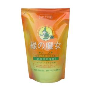 緑の魔女 バス 詰替用 360ml おふろ用洗剤 中性タイプ（バイオ・ハイテク洗剤）（4902875040814）