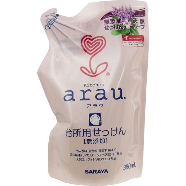 サラヤ アラウ．（arau.） 台所用せっけん 詰め替え用 ３８０ｍL