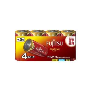 富士通（FUJITSU） ＨｉｇｈＰｏｗｅｒー単２・４個 ＬＲ１４ＦＨ（４Ｓ）【２５９Ｇ】（4976680274207）｜atlife