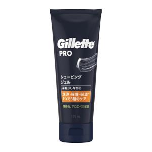 (送料無料)P&G ジレット Gillette PRO シェービング ジェル 175ml 1個