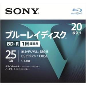 ソニー（SONY） ブルーレイディスク R4倍速1層 Vシリーズ 20BNR1VLPS4 20枚入 ...