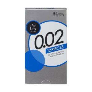 ジェクス iX イクス 0.02 コンドーム 12個入り 1個｜atlife