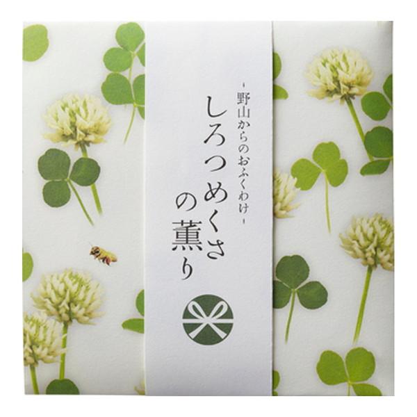 日本香堂 インセンス　「野山からのおふくわけ　しろつめくさの薫り　スティック12本入」