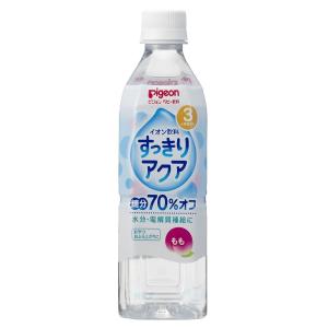 ピジョン ベビー飲料 すっきりアクア もも味 500ml｜atlife