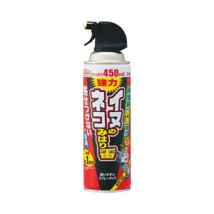 アース製薬 アースガーデン イヌ・ネコみはり番スプレー 450ml （4901080287618）｜atlife