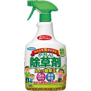 フマキラー 虫よけ 除草王 1000ml 非農耕地用 (4902424440928)｜atlife