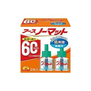 【送料無料】 アース製薬 アースノーマット 60日用 無香 詰替え 45mlボトル ×2本パック 1個｜atlife