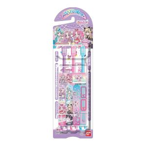 (配送おまかせ)バンダイ こどもハブラシ 3本セット 名探偵プリキュア! 1個