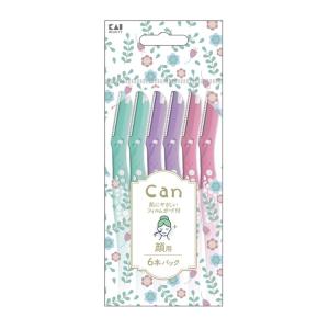 (配送おまかせ)貝印 キャンバブル GA0117 フェイスL 6本入 1個