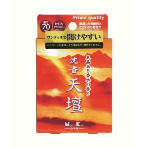 日本香堂 沈香 天壇 ミニ 気品ある香木の香り 70mm けむり やや少ない 50g 1個【メール便...