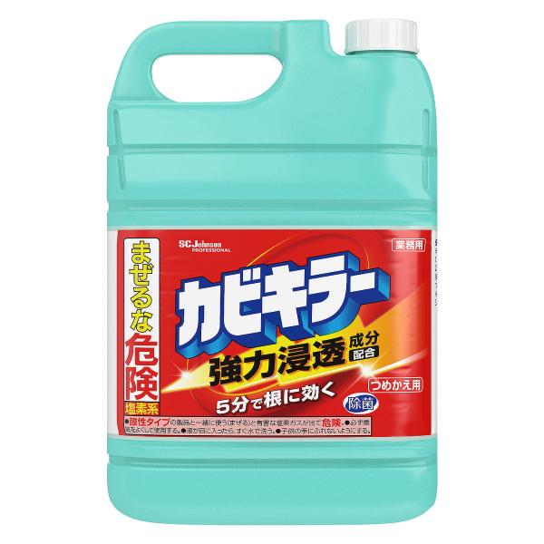 【送料無料・まとめ買い×3個セット】ジョンソン カビキラー つめかえ用 業務用 5kg