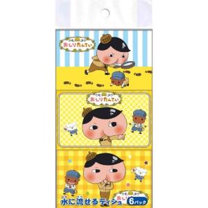 ダイレイ おしりたんてい ミニポケットティシュ 6パック 4個セット Po Www Mohmmadiyon Com