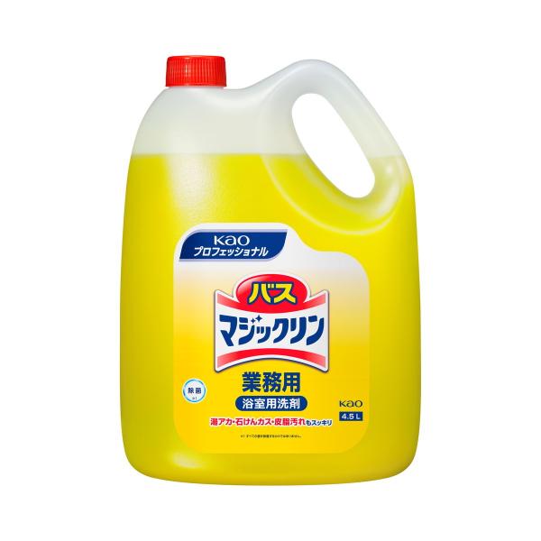 【送料無料・まとめ買い×4個セット】花王プロフェッショナル 業務用 バスマジックリン 4.5L 浴室...