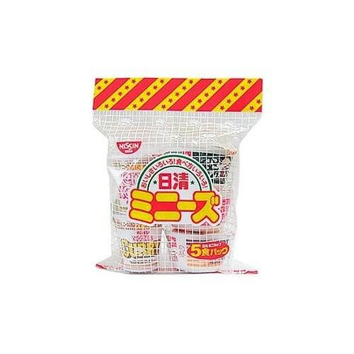 【送料無料】日清 ミニーズ 5食入 ×6個セット