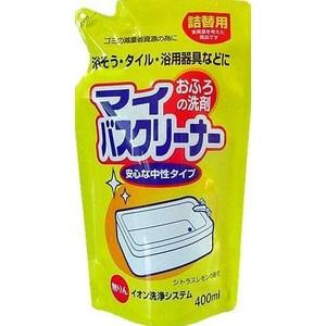 ロケット石鹸 マイバスクリーナー 詰め替え 400ml　お風呂用洗剤　（4903367090072）...