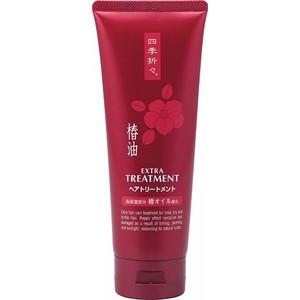 熊野油脂 四季折々 椿油 エクストラヘアトリートメント 230g （4513574013391） ×...