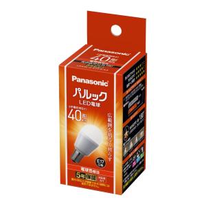 【送料無料・まとめ買い×10個セット】LDA4LGE17SK4 パルック LED電球 40形 小形電球タイプ E17口金 広配光ベーシック｜atlife