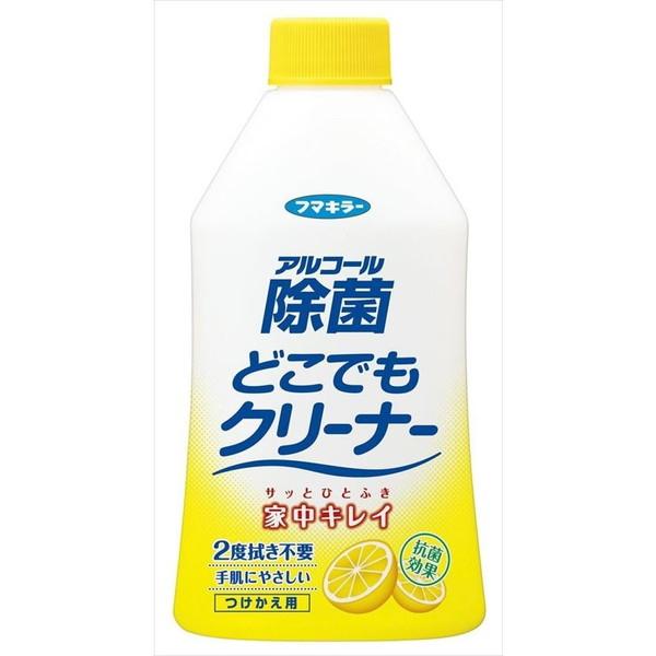 フマキラー アルコール除菌 どこでもクリーナー つけかえ用 300ml（4902424433883）...