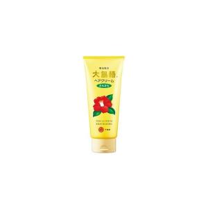 大島椿 ヘアクリーム さらさら 160g 鉱物油フリー、無香料、無着色