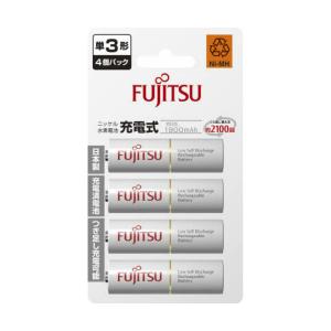 【送料無料・まとめ買い×10個セット】FUJITSU 充電池 単3形 HR-3UTC (4B) min.1900mAh 4個パック｜atlife