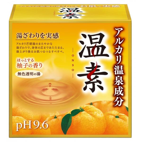 アース製薬 温素 柚子の香り 30g×15包(入浴剤) 医薬部外品 （4901080553911） ...