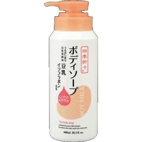 四季折々　豆乳イソフラボン　ボディソープ 600ml×16個セット