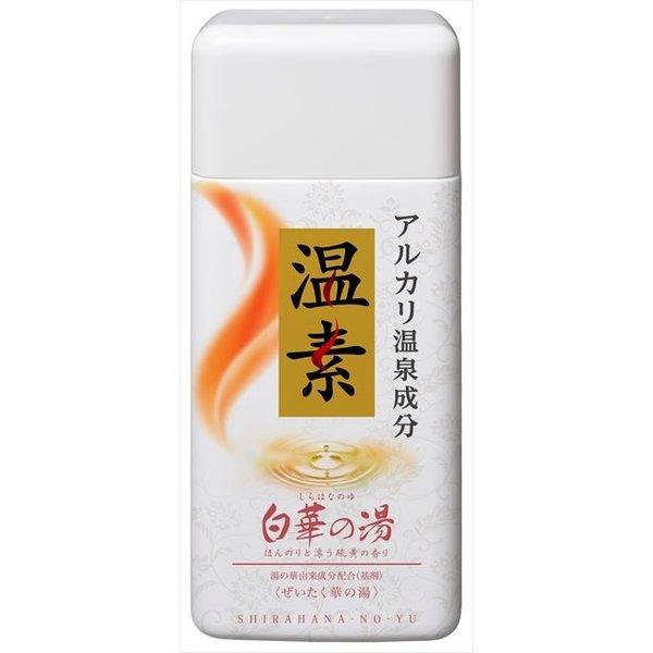 アース製薬 温素 白華の湯 600g 医薬部外品 ×16点セット