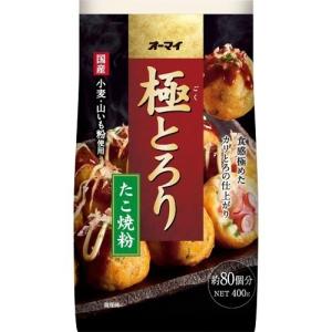 オーマイ 極とろり たこ焼粉 400g×20個セット｜atlife