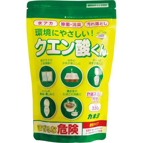 カネヨ石鹸 おそうじクエン酸くん 330g 粉末洗剤 ×24点セット 【まとめ買い特価！】