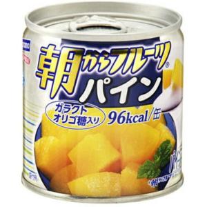 【送料無料】 はごろも 朝からフルーツ パイン 190g ×24個セット (4902560171021)｜atlife