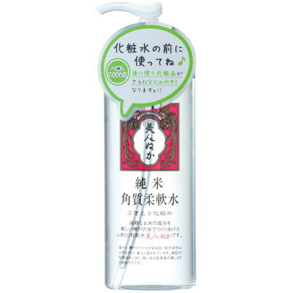 リアル 美人ぬか 純米 角質柔軟水 ふきとり化粧水 198ml 本体 （4903432713141）...