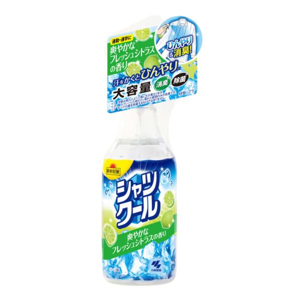 【送料無料・まとめ買い×24個セット】小林製薬 熱中対策 シャツクール 爽やかなフレッシュシトラスの...