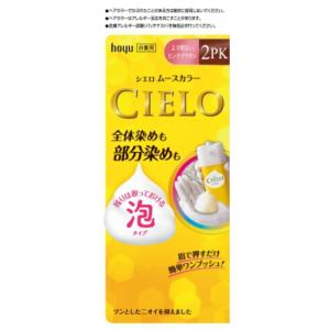 (送料無料・まとめ買い×27個セット)ホーユー シエロ CIELO ムースカラー 2PK より明るいピンクブラウン 100g 1個