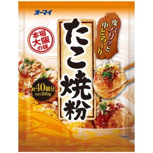 日本製粉 オーマイ  たこ焼き粉 200g ×30個セット｜atlife