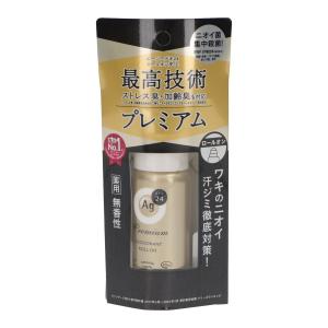 (送料無料・まとめ買い×36個セット)ファイントゥデイ エージーデオ24 プレミアム 薬用 デオドラント ロールオン 無香性 40ml