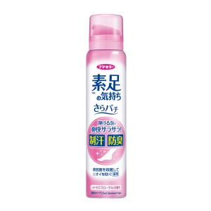 (送料無料・まとめ買い×36個セット)フマキラー 素足の気持ち さらパチ シトラスフローラルの香り 80g 医薬部外品