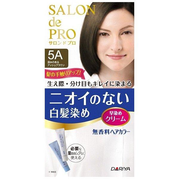 ダリヤ サロンドプロ 無香料ヘアカラー 早染めクリーム（白髪用）５Ａ×36点セット